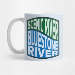 Bluestone National Scenic River wave Mug